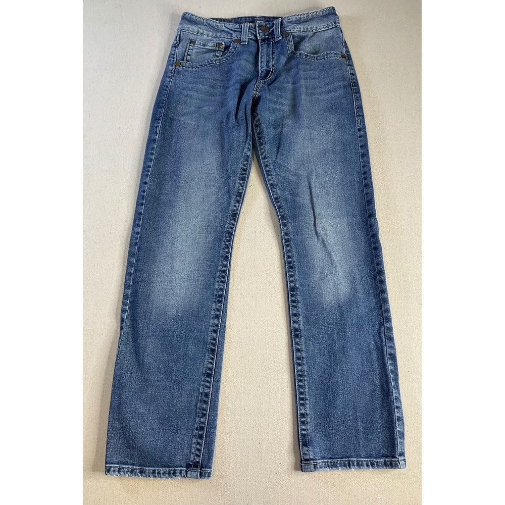 Wrangler Roc 47 Denim Jeans Slim Straight Mens 30x32